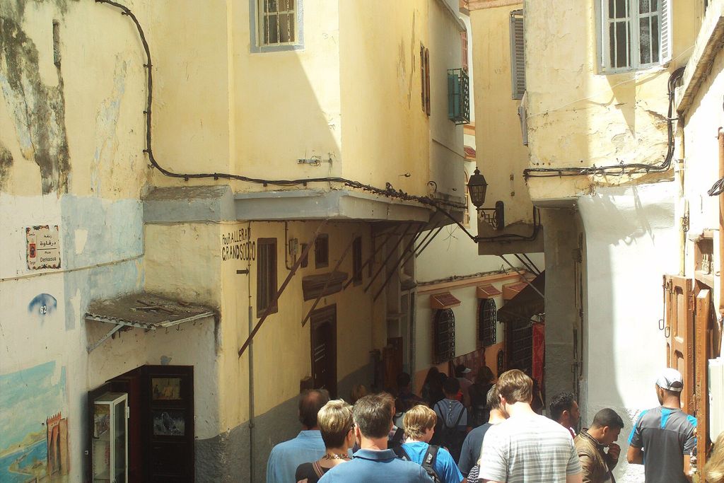 Tánger: Una calle de la medina