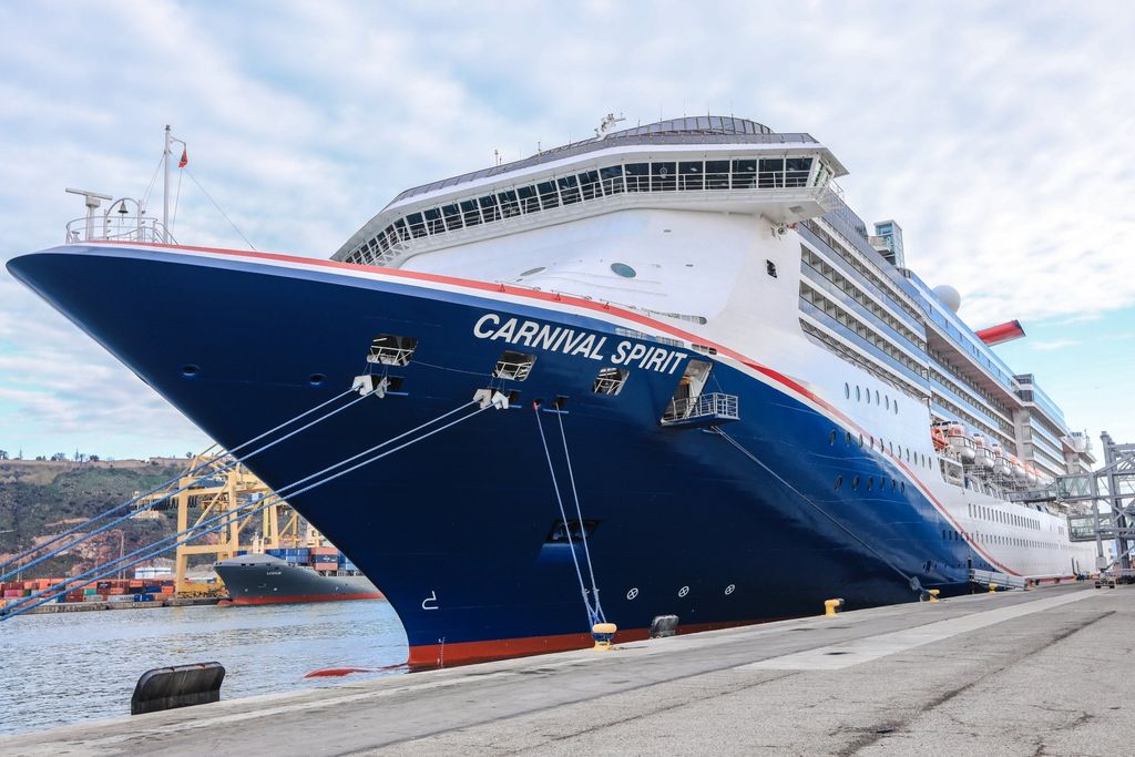 Carnival Spirit: El Carnival Spirit en Barcelona