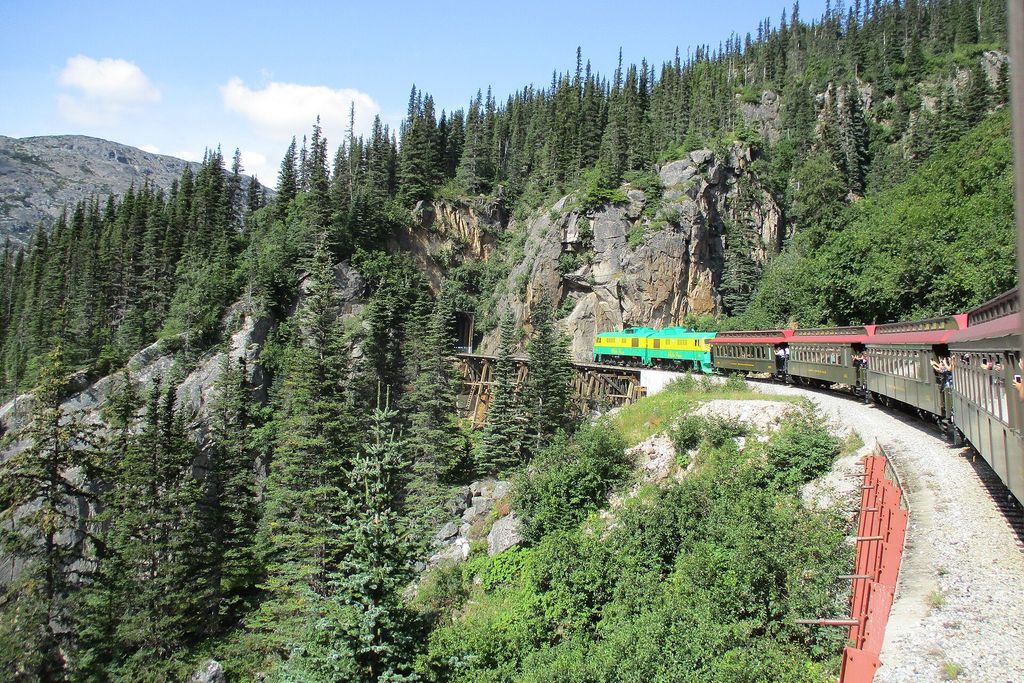 Skagway: The White Pass and Yukon Route railway