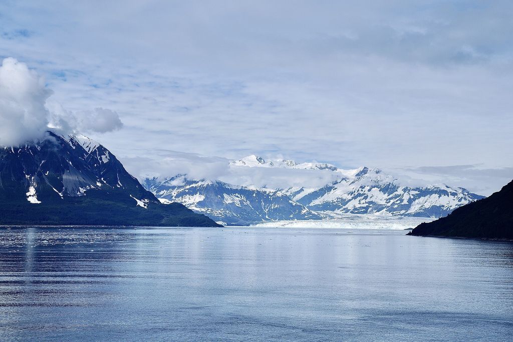Hubbard Glacier: Mount Hubbard from Disenchantment Bay