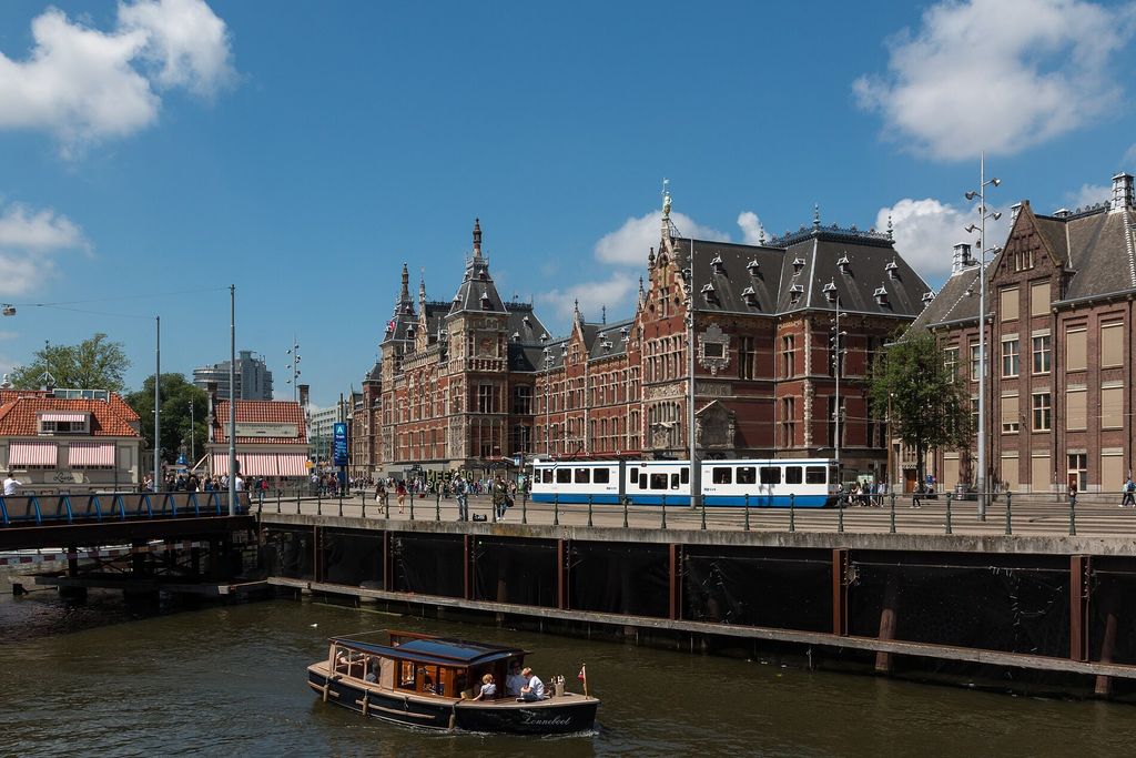 Ámsterdam: La estación central de Ámsterdam