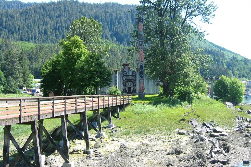 Wrangell: Chief Shakes Tribal House on Shakes Island