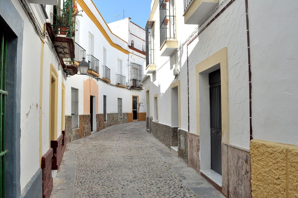 Casco antiguo de Cádiz: Una calle del casco antiguo
