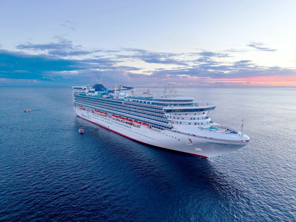 Carnival Adventure: Carnival Adventure at sea