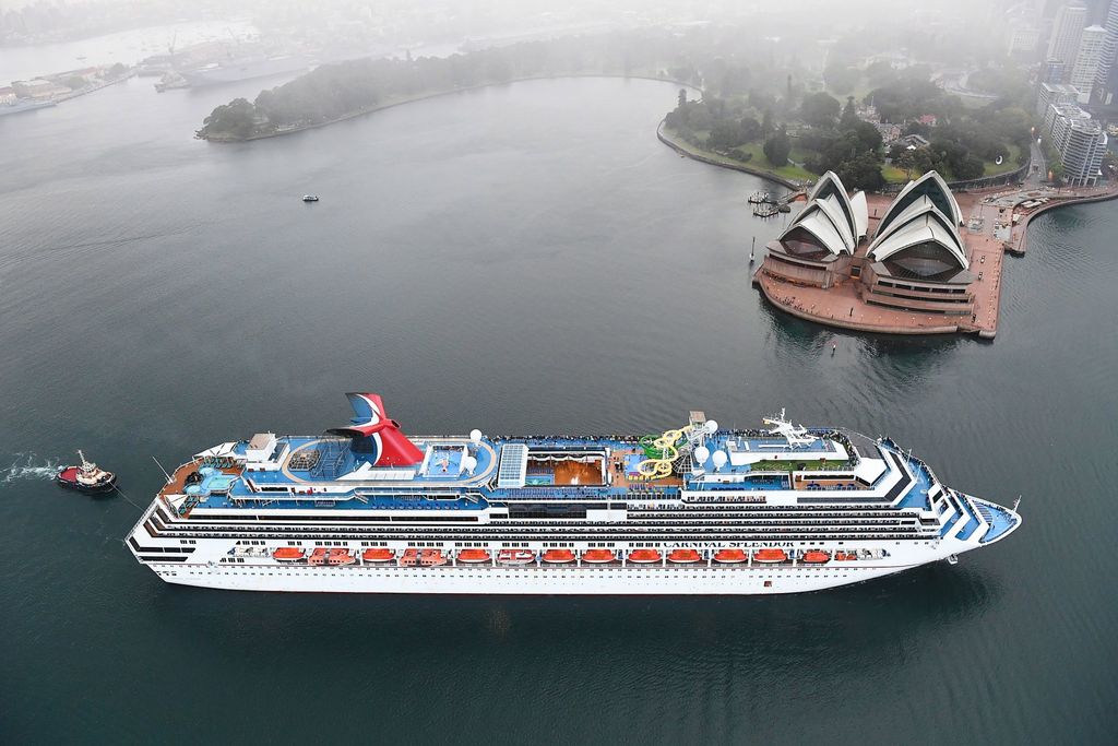 Carnival Splendor: El Carnival Splendor en Sídney