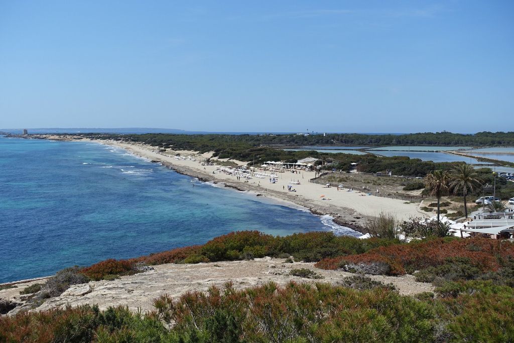 Ibiza: Playa de Es Cavallet, Ses Salines
