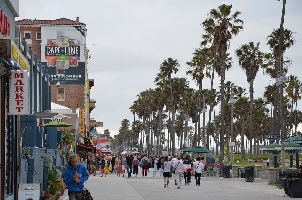 Venice Beach: Tiendas a lo largo del paseo