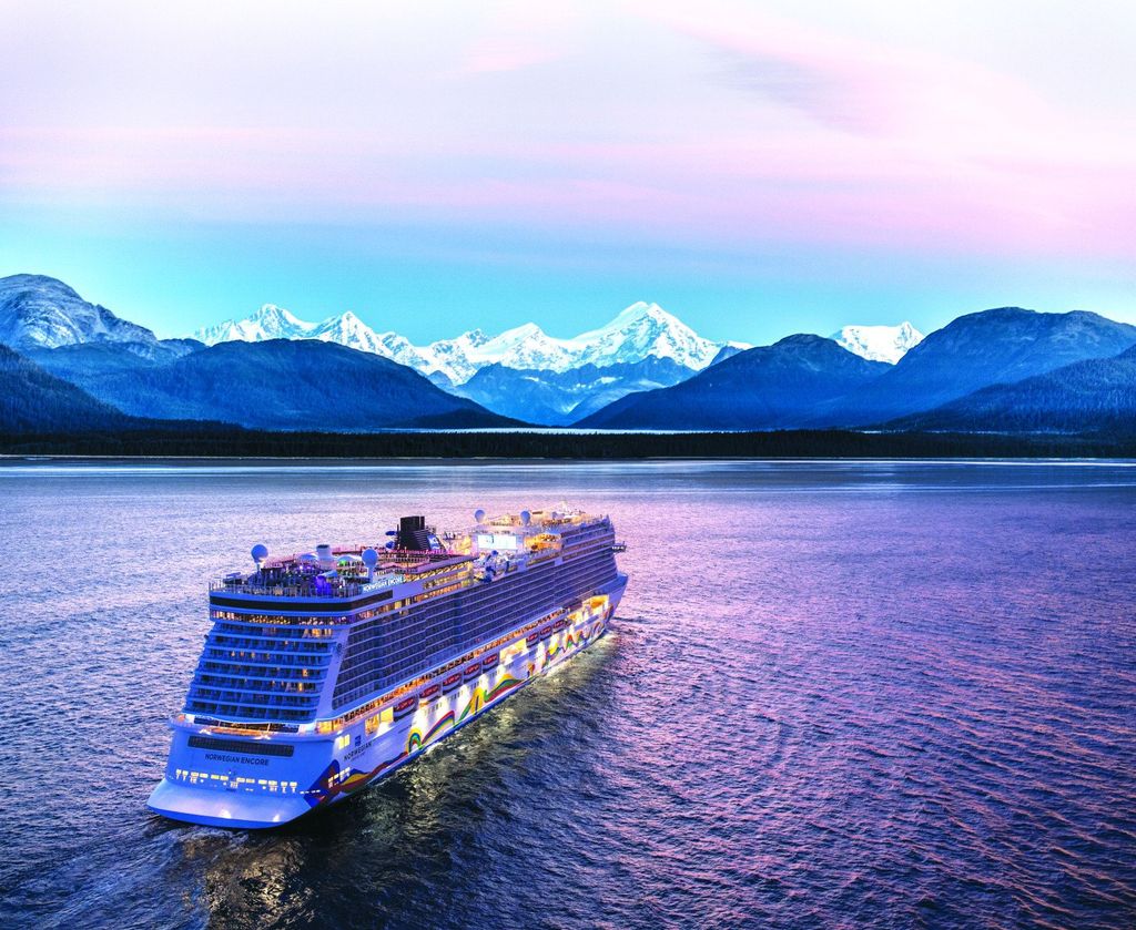 Norwegian Encore: En Alaska
