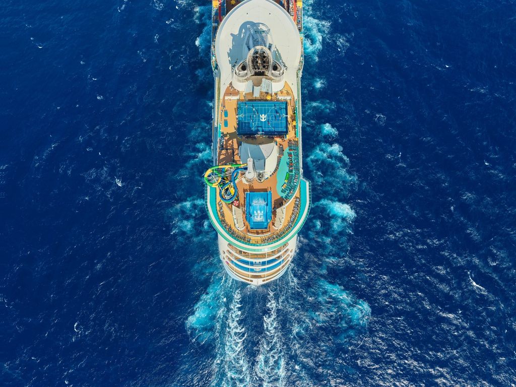 Freedom of the Seas: Vista aérea