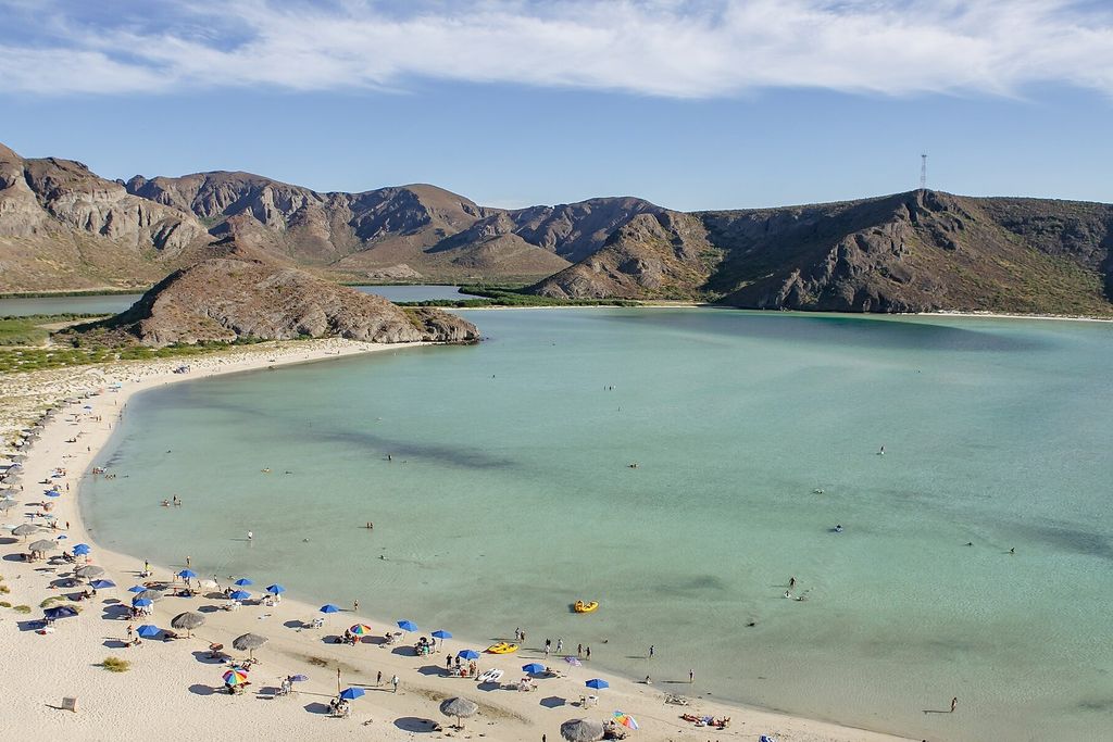 La Paz (México): La playa de Balandra